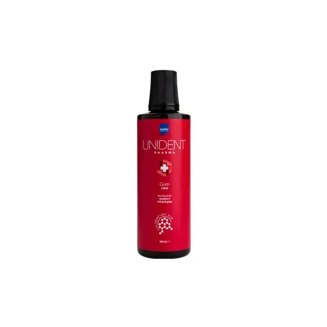 Ιntermed | Unident Pharma Mouthwash Gum Care Στοματικό Διάλυμα για Ευαίσθητα & Ερεθισμένα Ούλα | 500ml