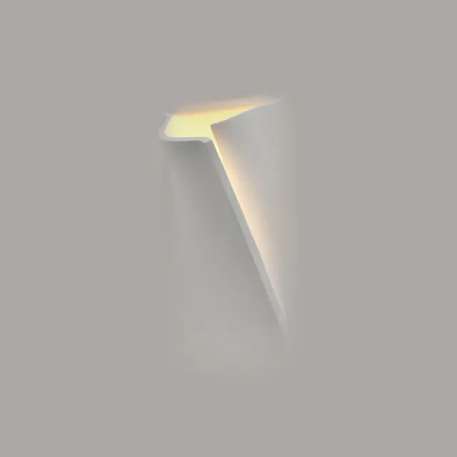Aca Light ΓΥΨΙΝΟ TRIMLESS ΕΠΙΤΟΙΧΟ Φ/Σ ΕΜΜΕΣΟΥ ΦΩΤΙΣΜΟΥ ΑΝΟΙΓΜΑ ΔΕΞΙΑ 350*247*180 1ΧE14 GEO 2