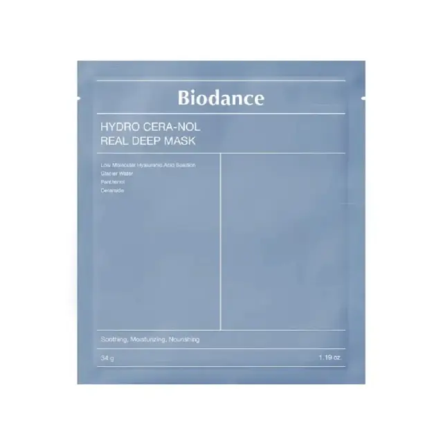 Biodance Hydro Cera-Nol Real Deep Mask Mάσκα Προσώπου για Ενυδάτωση & Θρέψη, 1τεμ