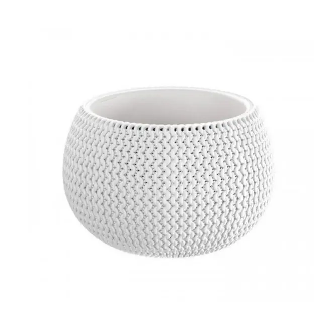 Prosperplast Splofy Bowl DKSP370-S449 Κασπώ στρογγυλό 9lt Λευκό / W103895