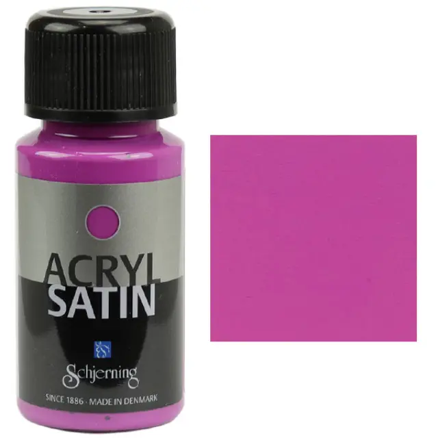 Ακρυλικό Χρώμα Schjerning Acryl Satin - 2141 Fuchsia - 50ml