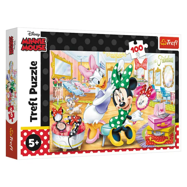 Παζλ Trefl 100τμχ Disney Minnie & Daisy
