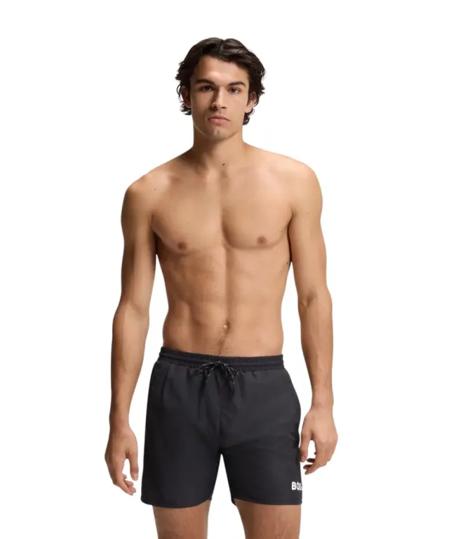 Hugo Boss - Ανδρικό μαγιό Starfish 50514429-001 Μαύρο 2