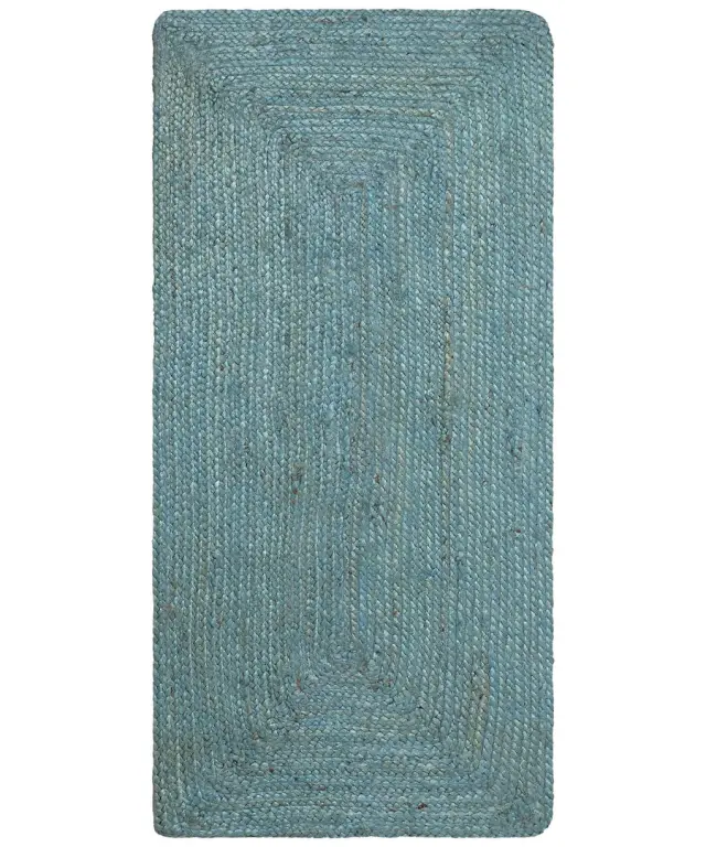 Χαλί γιούτα 1715 (160cm x 230cm) seagreen - -