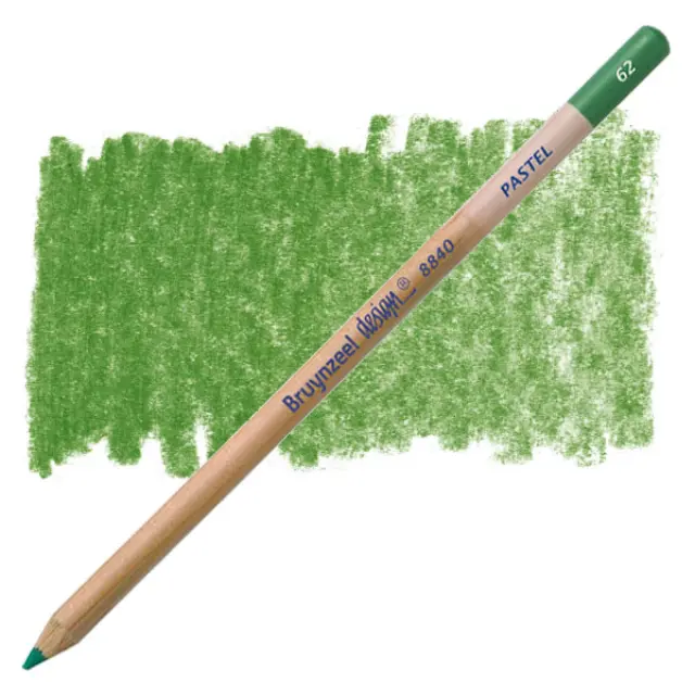 Μολύβι Παστέλ Bruynzeel Design - 62 Dark Leaf Green