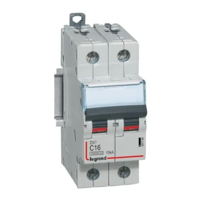 Circuit Breaker DX³6000 2P 16A C Curve 10kA
