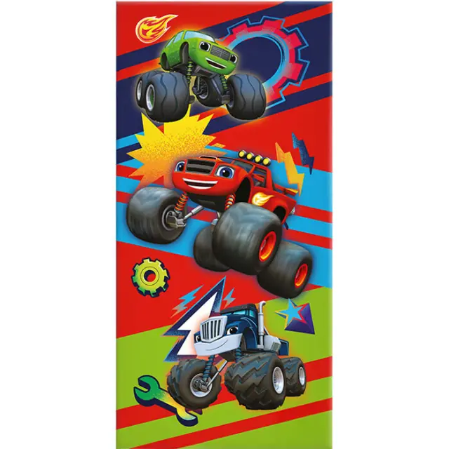 Blaze Turbocharged πετσέτα μπάνιου, πετσέτα θαλάσσης 70x140 cm Βαμβακερή Μπλε