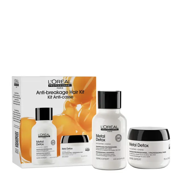 L΄Oreal Professionnel Serie Expert Metal Detox Duo Shampoo 100ml, Mask 75ml
