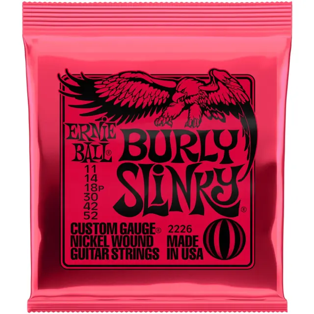 ErnieBall 2226 Burly Slinky Χορδές Ηλεκτρικής Κιθάρας 11-52