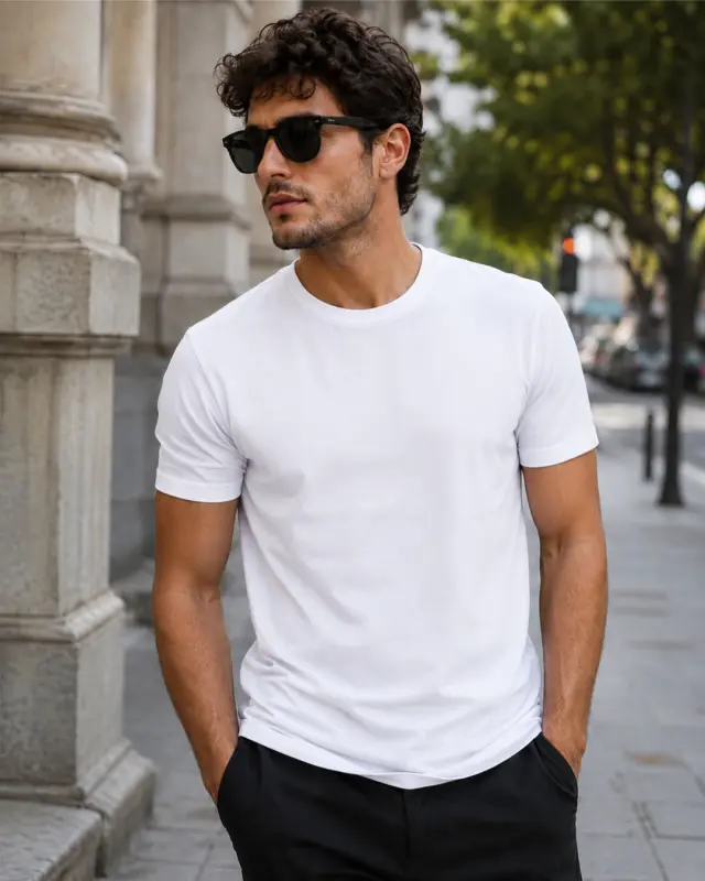 T-shirt Noshame® Λευκό με τύπωμα - 162608 - XXL 2