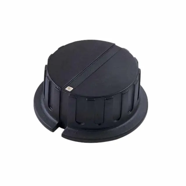 ELECTROVISION Black Pointer Rotary Knob with White Indicator (F207F)