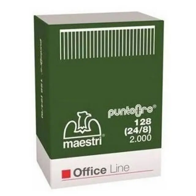 Roma Maestri Συρραπτικά Σύρματα 128 Oro Χρυσό 2000τμχ (1003601) (ROM1003601)