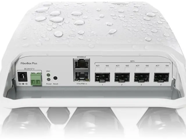 MikroTik Cloud Router Switch CRS305-1G-4S+OUT, FiberBox Plus