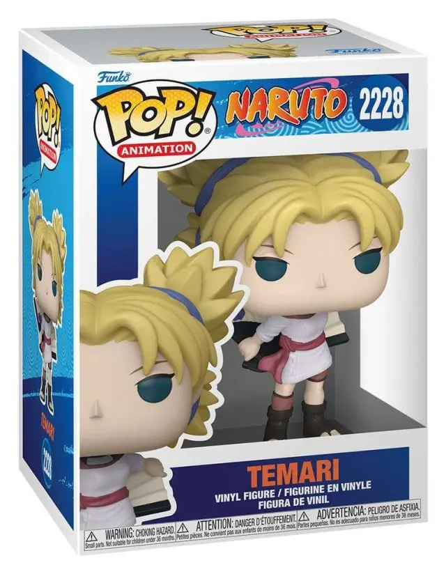 Naruto POP! Animation Vinyl Figure Temari 9 cm 2