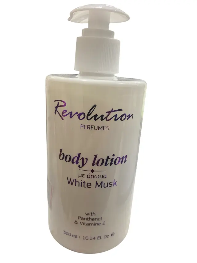 Revolution Body Lotion 300ml –με αρωμα type white musk