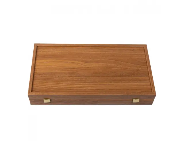 Σετ Χειροποίητο Τάβλι Basic Oak and Walnut Replica Manopoulos με διαστάσεις 48x26cmTXL1KD 2
