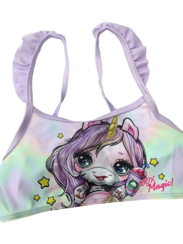 Μαγιό Σετ Μπικίνι Poopsie Turquoise 80802230010 - 8-9 Y (128- 134cm) 2