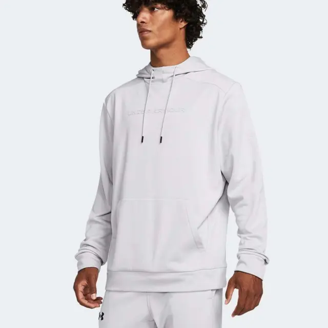 Under Armour Fleece Hoodie (1379744-014) - Γκρί