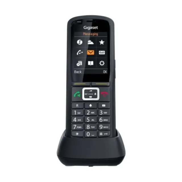 Gigaset R700H Pro Ασύρματο Τηλέφωνο IP 2 γραμμών Anthracite