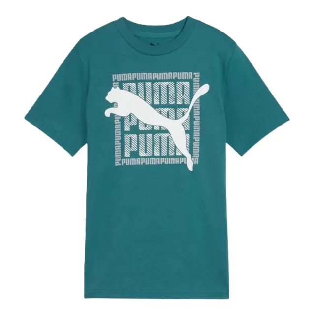 Puma Graphic Cat T-ΠΑΙΔΙΚΗ ΜΠΛΟΥΖΑ (692116-41) - Τιρκουάζ