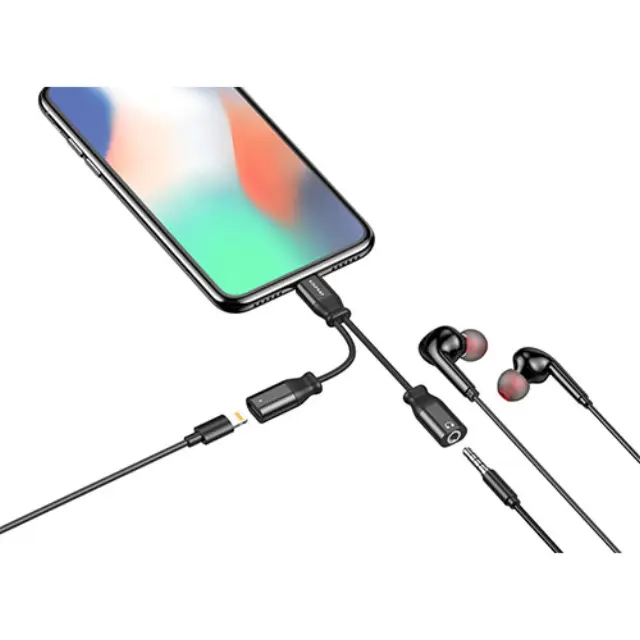 Awei CL-73 Μετατροπέας Lightning male σε 3.5mm 2