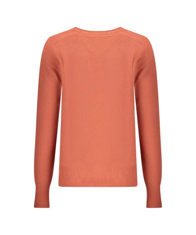 North Sails - Γυναικείο Πουλόβερ V-Neck Saddle Shoulder 095511-000-0182 Κόκκινο 2