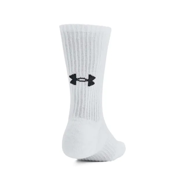 Under Armour Unisex Performance Tech 3 Pack Crew Socks Άσπρο 1386311-100 (Under Armour) 3