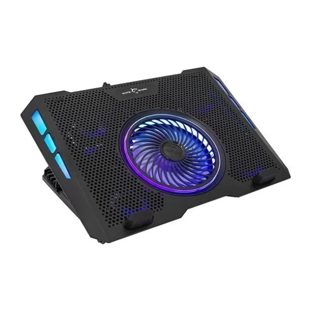 White Shark Laptop Cooling Pad Aurora Black (AURORA)
