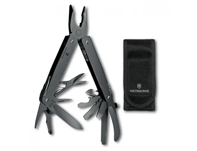 Ελβετικό Πολυεργαλείο Victorinox Tool MXBS με θήκη, 26 λειτουργίες και μήκος 11.5cm - Black 3.0326.M3N 2