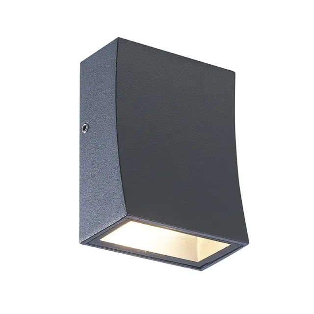 LED HP WALL LUMINAIRE 3W 110LM 89° 230V AC 3.000K DARK GREY CRI80 IP65 30.000HRS / LG1041G