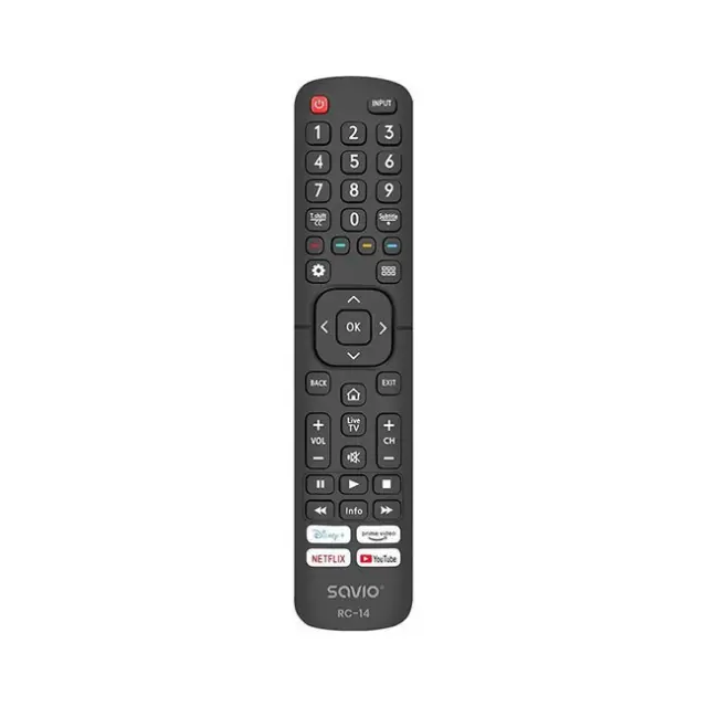 Savio Remote Control RC-14 for TV Hisense (SAVPILOTRC14 HISENSE)