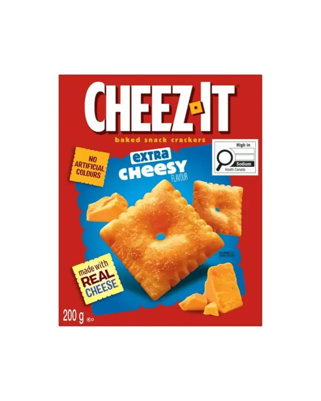 Cheez-It Crackers Extra Cheesy 200gr