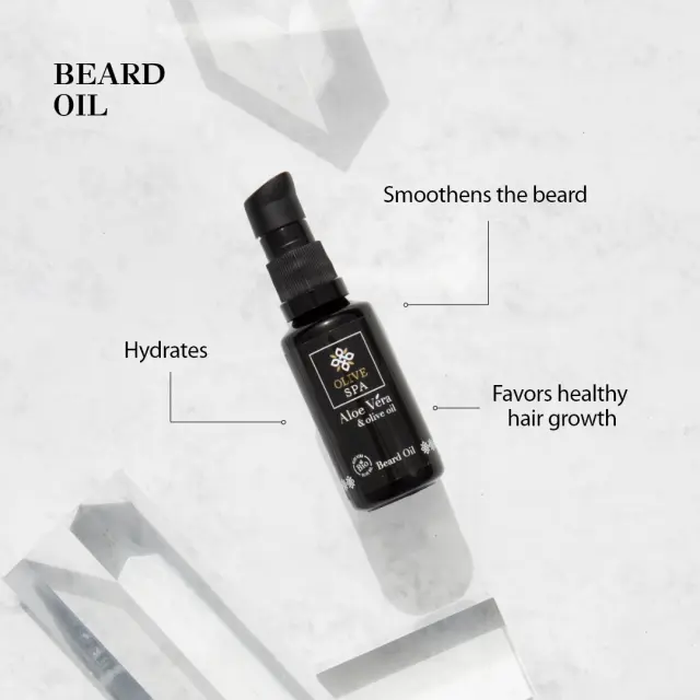 Λάδι Γενειάδας Με Αλόη 30ml 3