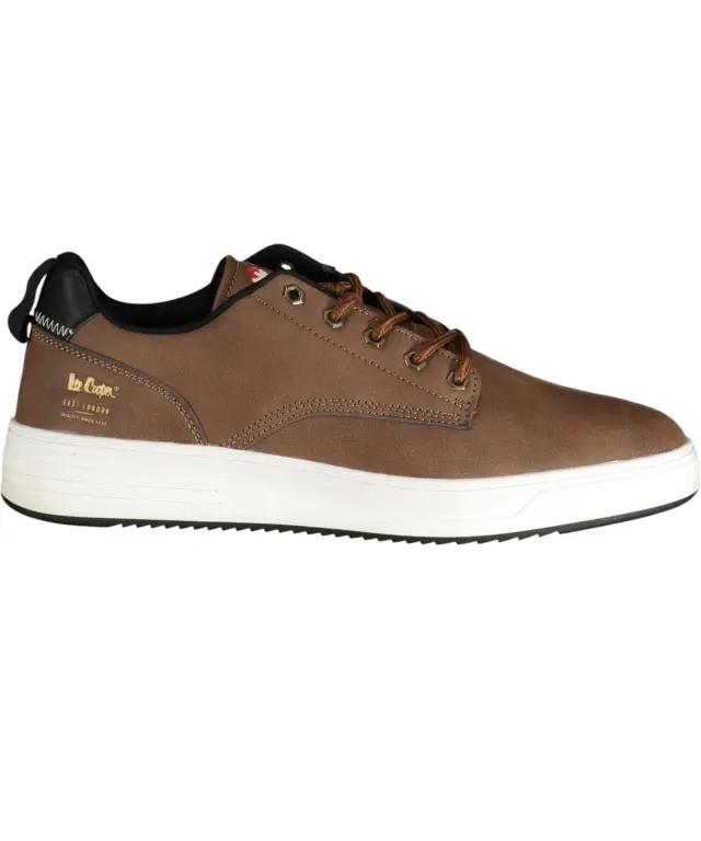 Lee Cooper - Ανδρικά Sneakers Discovery Low LCM629505-PRALIN Καφέ