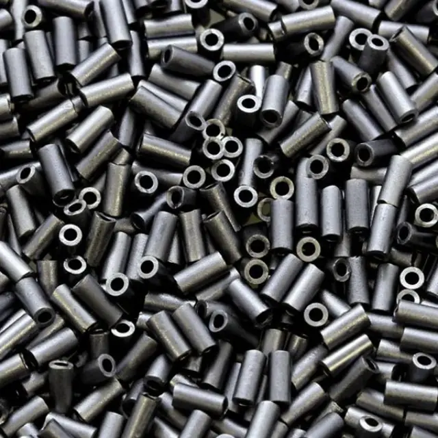Χάντρα Miyuki Glass Bugles - 2001 - Matte Gunmetal 3mm - 10gr