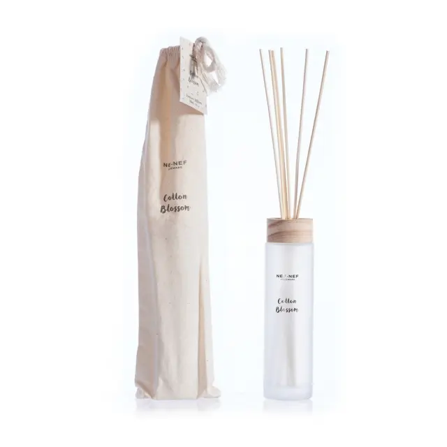 Αρωματικό Χώρου Nef-Nef Me Στικς Cotton Blossom 200ml White 2
