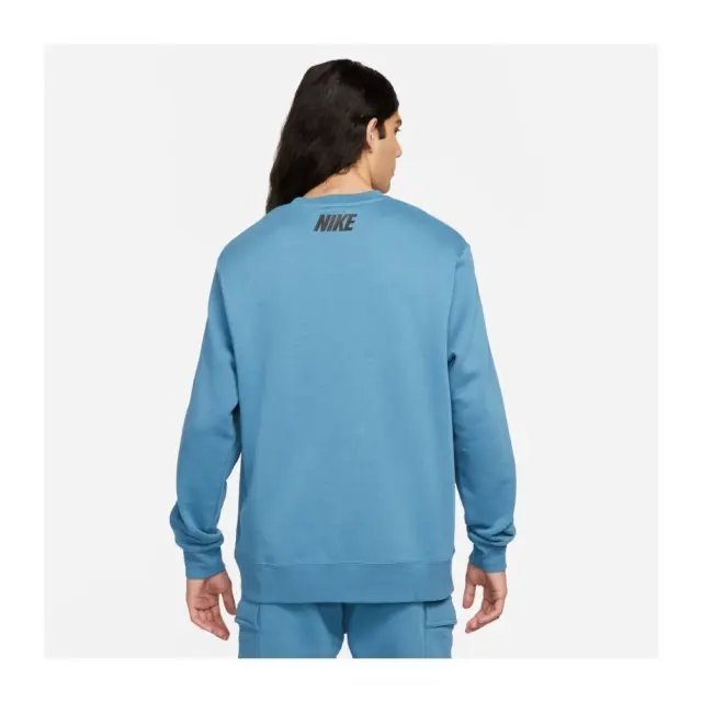Nike Nsw Repeat Fleece Crew (DM4679-415) - Μπλέ 2