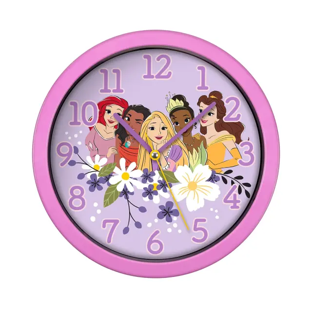 Disney Παιδικό Ρολόι Τοίχου Princess