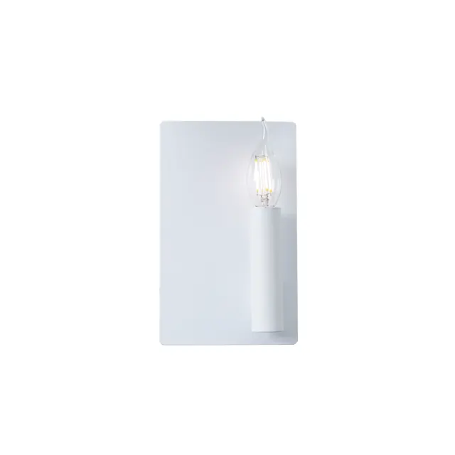 AcaLight Offer NETTO ΦΩΤΙΣΤΙΚΟ ΕΠΙΤΟΙΧΟ ΛΕΥΚΟ ΜΑΤ ΚΡΥΣΤΑΛΛΙΝΟ ΣΥΜΒΑΤΙΚΟ 1ΧΕ14 IP20 135Χ220mm