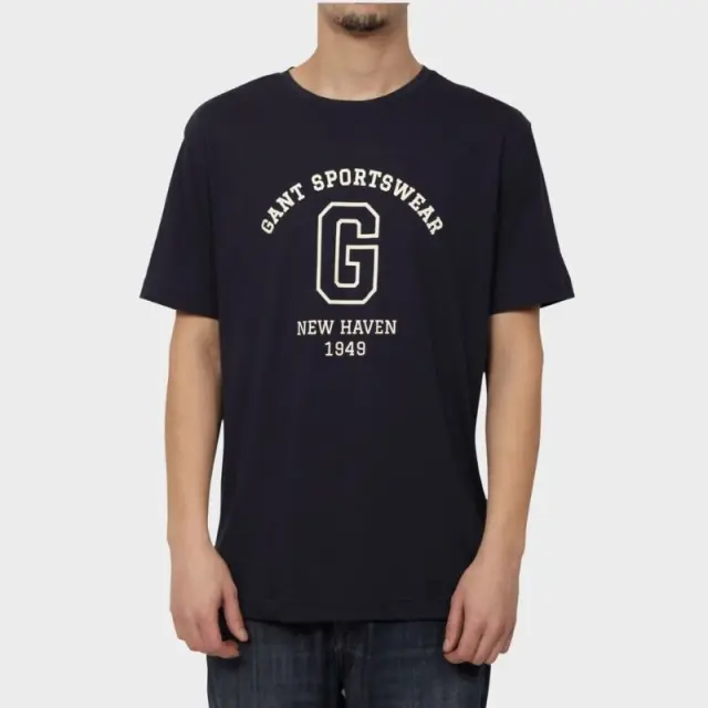 T-shirt Gant 3G2003310-433 Σκούρο Μπλε - XL 3