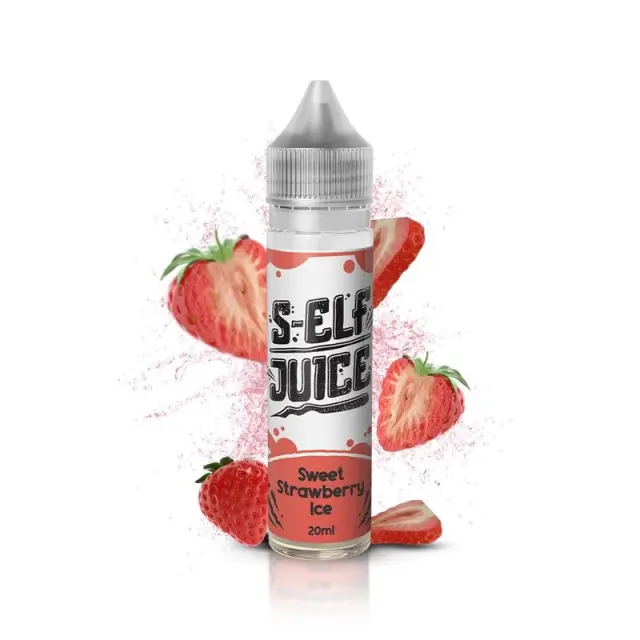 S-Elf Juice Sweet Strawberry Ice Flavour Shot 20ml/60ml