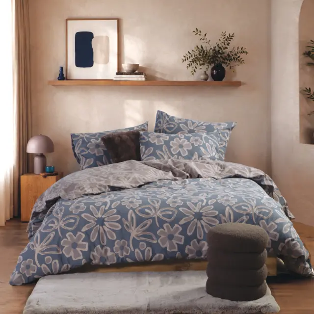 Σετ Παπλωματοθήκη Βαμβακερή Μονή Harmony 170x240 Nef Nef Homeware, 100% ΒΑΜΒΑΚΙ - GREY (040845) 2