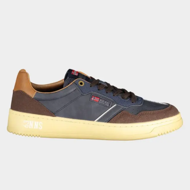 Norway Nautical School - Ανδρικά Sneakers 851062-DEEPBR Μπλε Σκούρο - 45