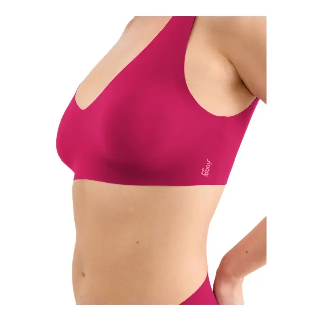 Sloggi Γυναικείο Μπουστάκι ZERO Feel 2.0 Bralette, Χρώμα Berry 3