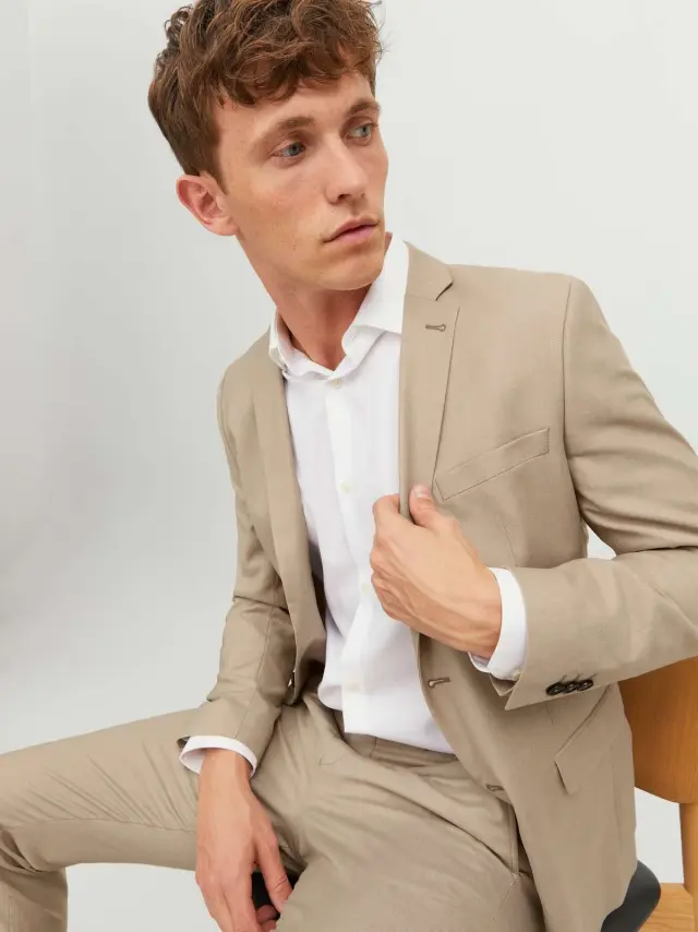 JPRSOLARIS BLAZER NOOS Pure Cashmere 2