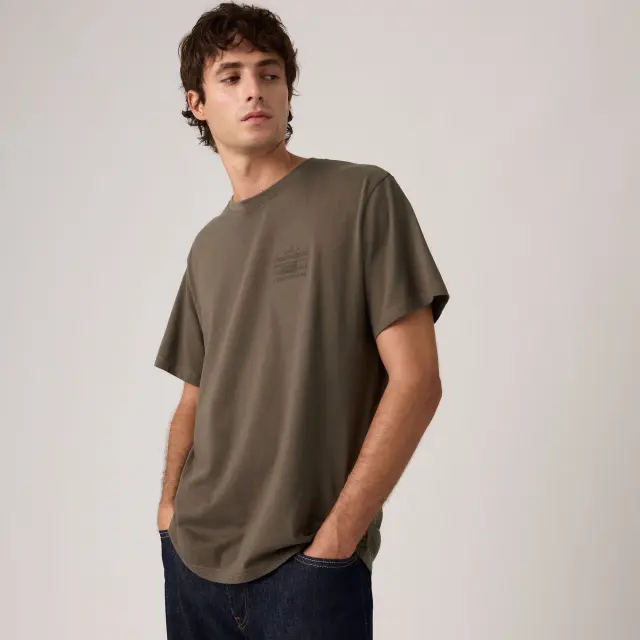 SS RELAXED FIT TEE BROWNS - AMERICAN LEGEND 6 MAITAKE American Legend 6 Maitake 3