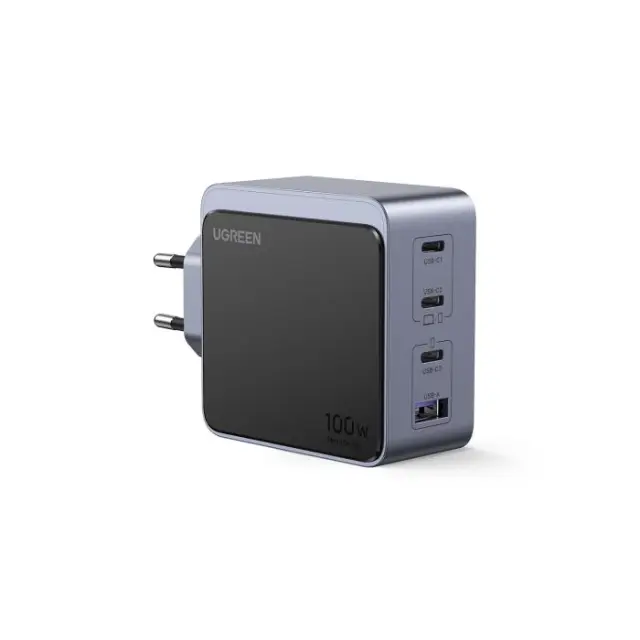 Ugreen Wall charger Nexode Air 100W 3x USB-C USB gray (35043) (UGR35043)