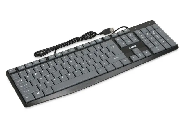 iBOX Eris USB Keyboard, Gray-Black