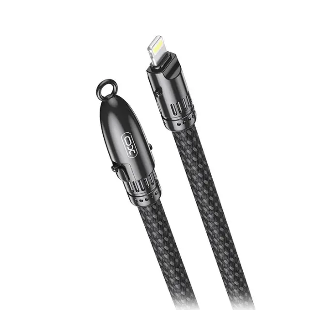 Καλώδιο USB High-Speed Type-C αρσ. - Lightning, 0.2m σε μαύρο χρώμα