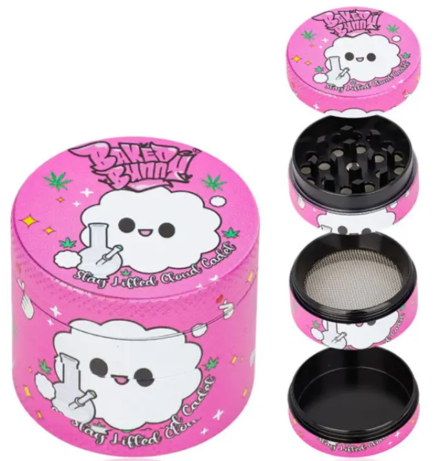 Grinder Τρίφτης «Baked Bunny» 40mm - 4 Parts 2